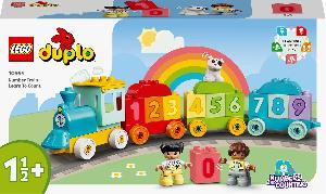 Bekijk leuke cadeautip : Lego duplo getallentrein leren tellen